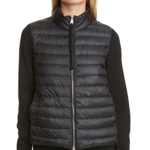 New Authentic Quilted Down & Wool Short Jacket